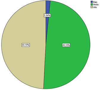 Nivel
de aprendizaje global

 