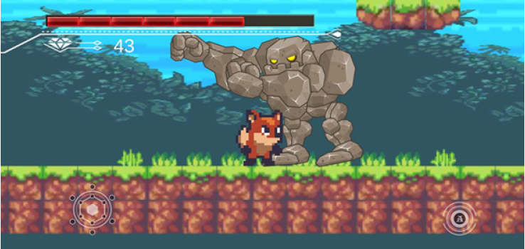 Culpeo y su
enfrentamiento con el Golem. 

 