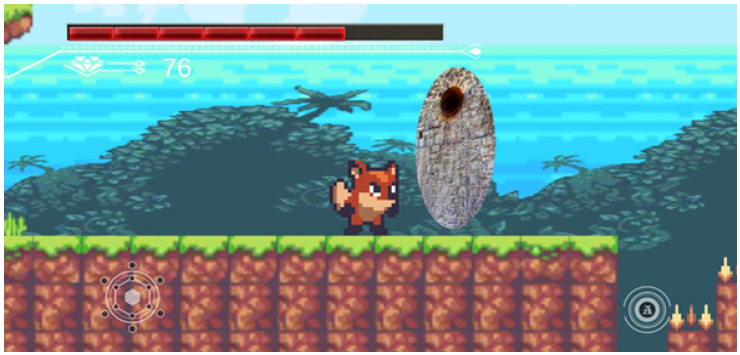Culpeo encontrando las
chimeneas de labrar en el nivel 4.