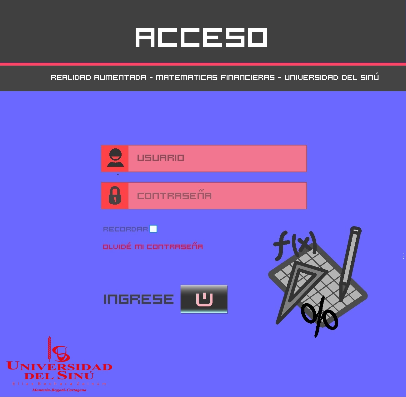 Dise&ntilde;o de Prototipo de acceso a la App