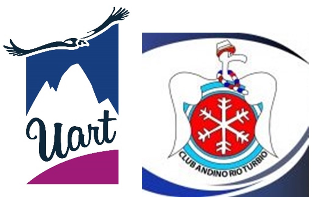 Logos
de la Unidad Académica Rio Turbio y Club Andino Rio Turbio