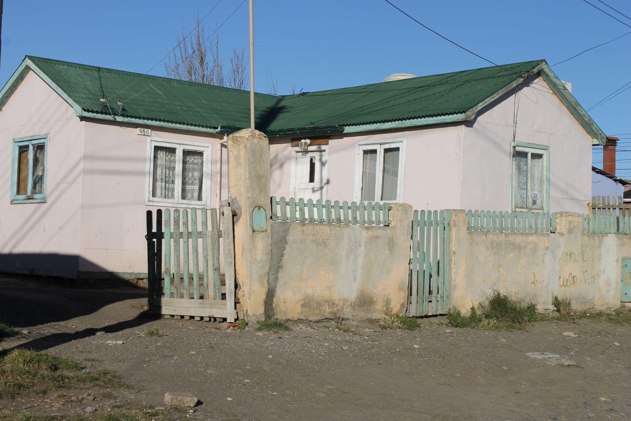 Vivienda en el barrio Nuestra Señora del
Carmen, aún conserva los rasgos típicos