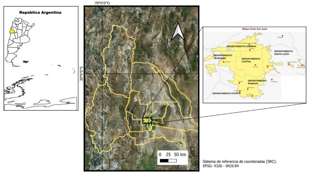 Localización del área de estudio