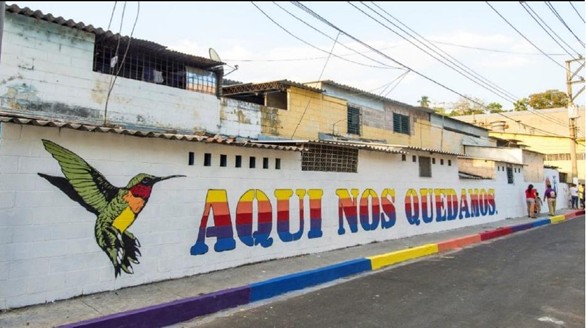 Fotograf&iacute;a Intervenci&oacute;n art&iacute;stica Barrio San Jacinto