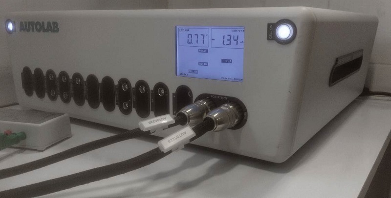 Potenciostato – Galvanostato Metrohm- Autolab modelo PGSTAT302/302N.