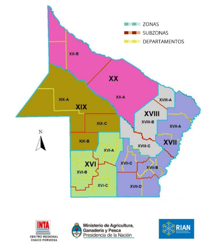 Subzona RIAN de
  Chaco y Formosa