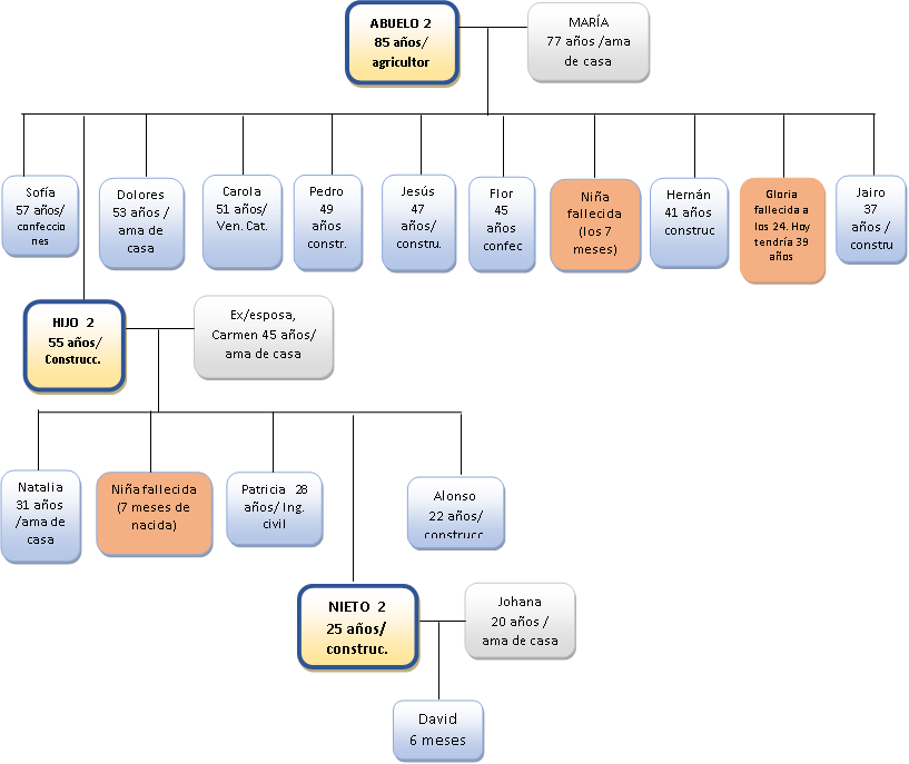 Mapa de familia 2.