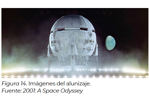 Imágenes del alunizaje
