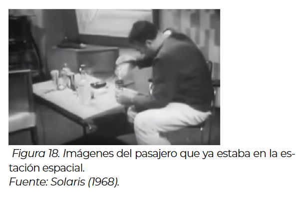 Imágenes del
pasajero que ya estaba en la estación espacial.