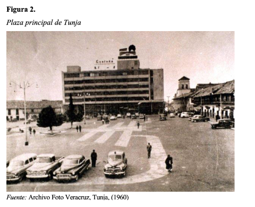 Plaza
principal de Tunja