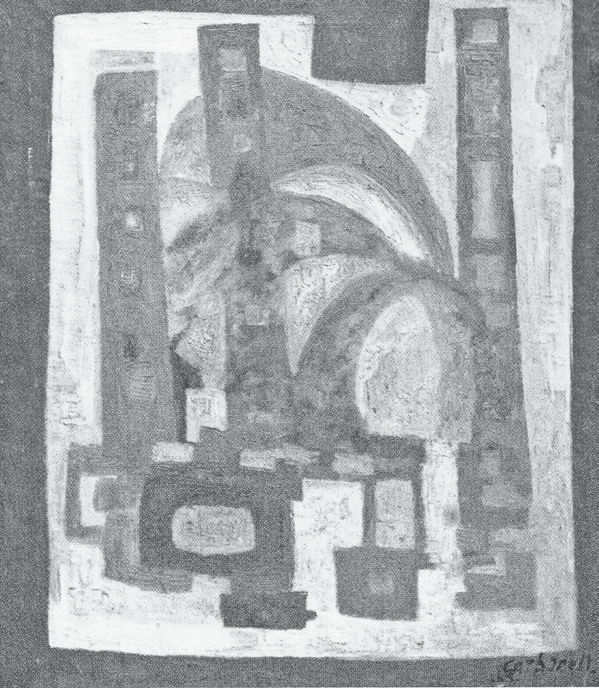 Abstracto “Ciudad”, Ricardo Carbonell (1965)