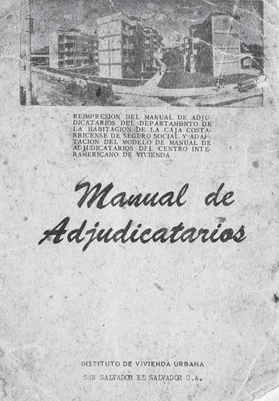 Portada del Manual de Adjudicatarios del Instituto de Vivienda Urbana (IVU).