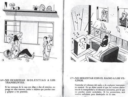 P&aacute;ginas interiores del Manual de Adjudicatarios del IVU donde se explican los comportamientos que los habitantes deben observar cuando ocupen sus apartamentos.
