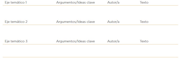 Cuadro de registro y sistematización de literatura