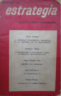 Portada de la revista 
                Estrategia. 2. (Noviembre de 1963)
              
