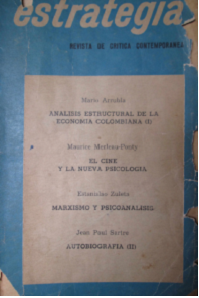 Portada de la revista 
                Estrategia. 3. (Enero de 1964)
              