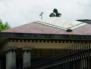 Forma cerámica del
remate.