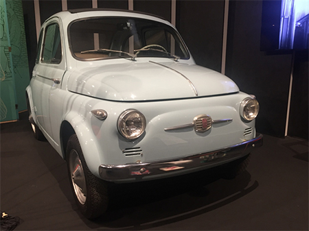  FIAT 500, designer Ing. Dante Giacosa,
year 1957