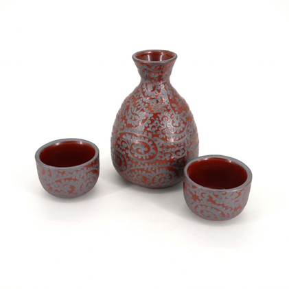 Juego de sake de cerámica japonesa
