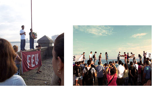 28 de octubre. Flores a Camilo 