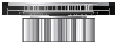 Calibre cónico anular lado no pasa