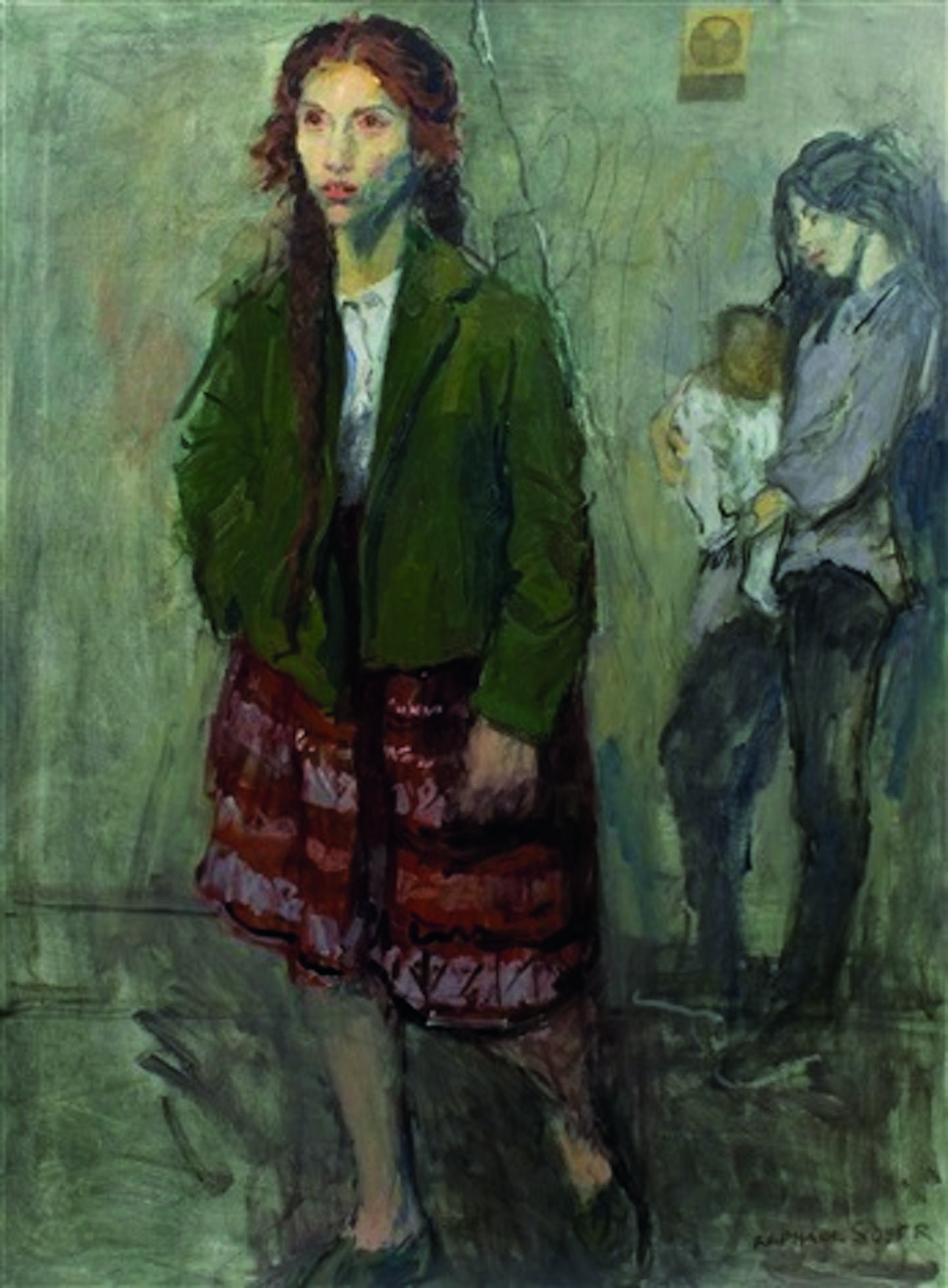 Di Prima Walking de Raphael Soyer
(1899-1987)