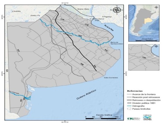Avances de la frontera militar