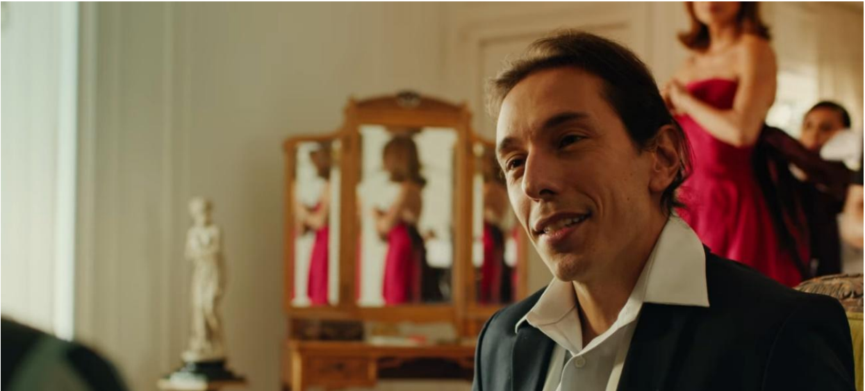 Ludovico conversando com Thereza 