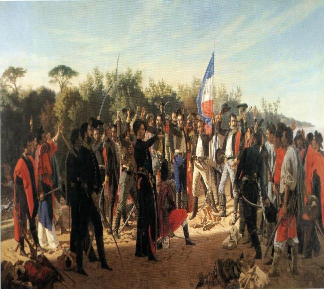 Figura 1: Juan Manuel Blanes: Juramento de los Treinta y Tres Orientales (1875-1878)