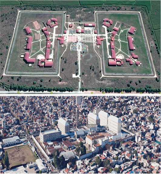 Complejos Penitenciarios, vista aérea