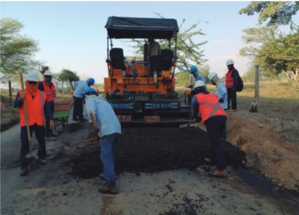 Extensi&oacute;n de asfalto natural.