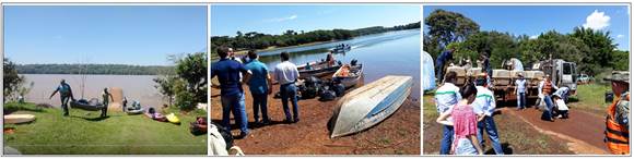 – Prática esportiva com caiaque campeonato de pesca amadora e soltura de alevinos