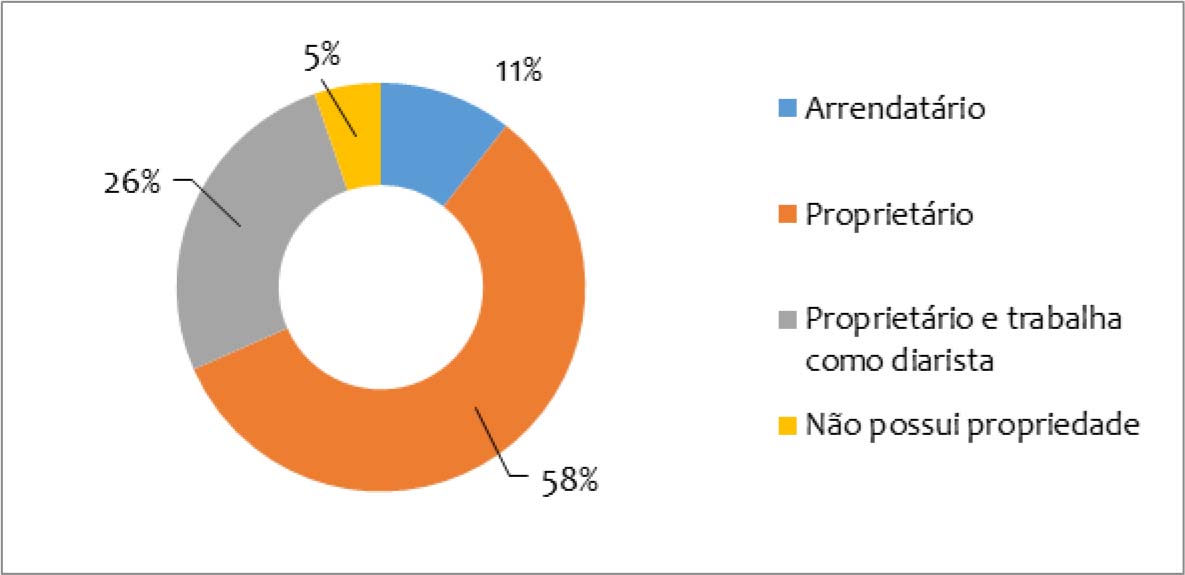 Forma de acesso à terra no povoado Juá