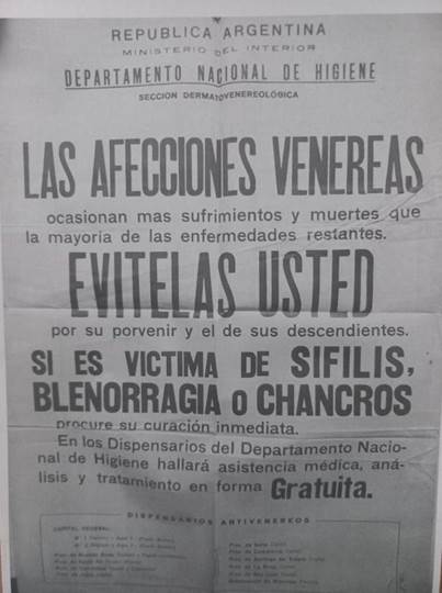Ministerio del Interior, Archivo General de la Nación, Afiches públicos, Caja 9, Doc. 316.