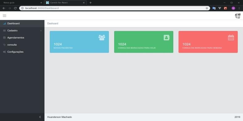 Dashboard do Sistema